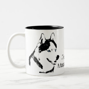 Husky Mug Coffee Cup Personalised Husky Dog Cup