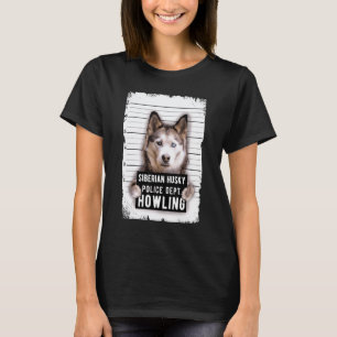 Husky Mug Shot T-Shirt