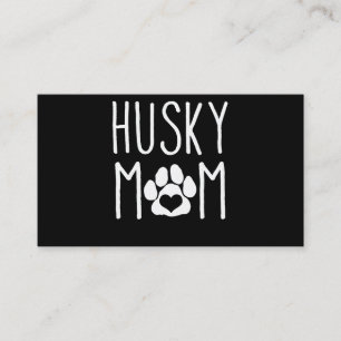 Husky mum Dog lover gift Lovely Dog Decor Enclosure Card