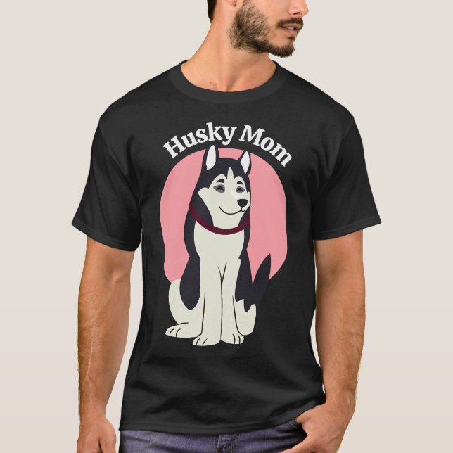 Husky Mum                                          T-Shirt (Front)