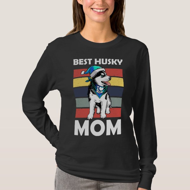 Husky Mum               T-Shirt (Front)