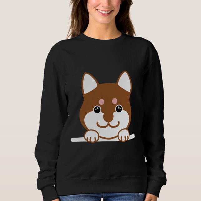 Husky On Watch                            Sweatshirt (Front)