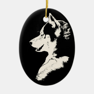 Husky Ornament Personalised Husky Pup Gifts
