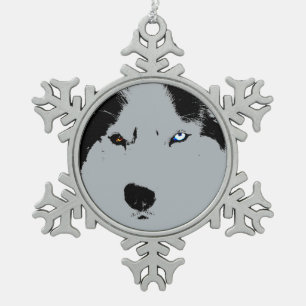 Husky Ornament Personalised Sled Dog Decoration