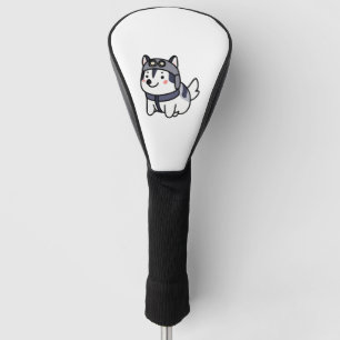 Husky Pilot Dog Lover Malamute Golf Head Cover