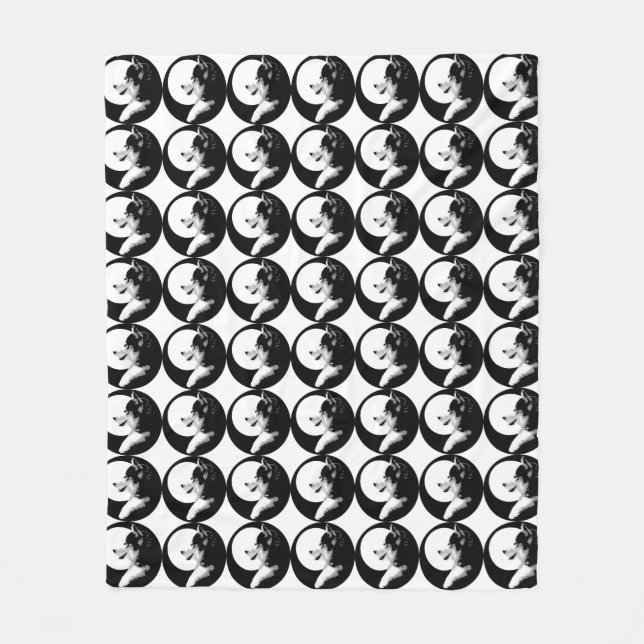 Husky Pup Blanket Siberian Husky Sled Dog Blankets (Front)