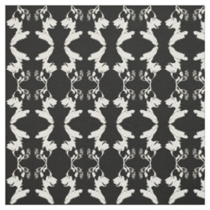 Husky Pup Fabric Siberian Husky Fabric Dog Pattern