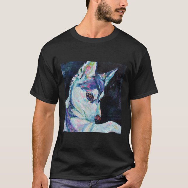 Husky Pup         T-Shirt (Front)