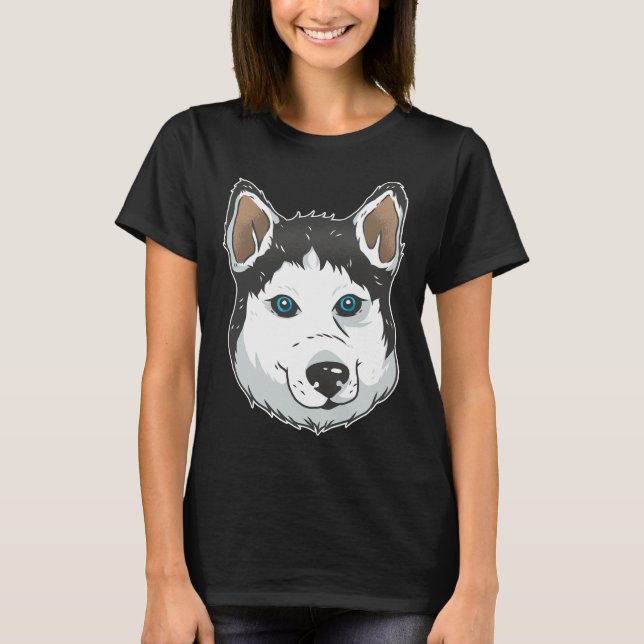 Husky Puppy Essential T-Shirt (Front)
