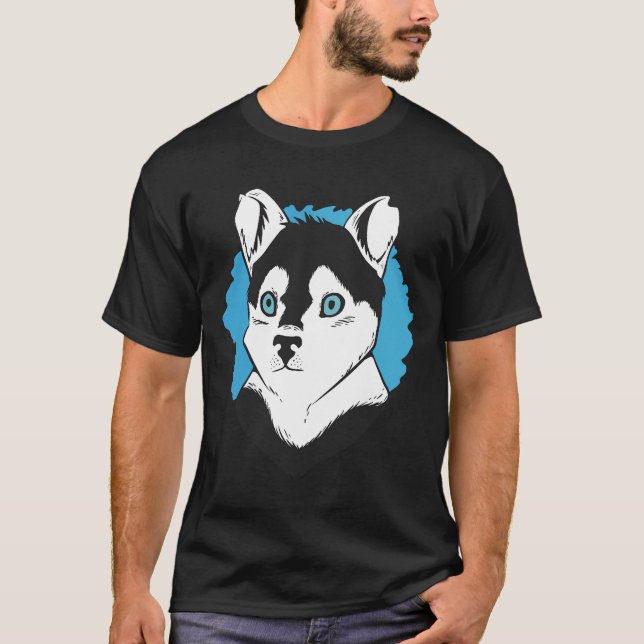 Husky Puppy       T-Shirt (Front)