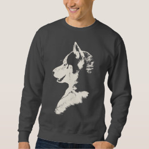 Husky Shirts Sled Dog Sweatshirt Wolf Dog Shirt