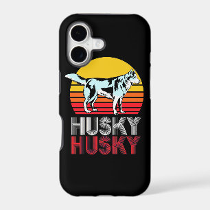 Husky Siberian Retro Vintage