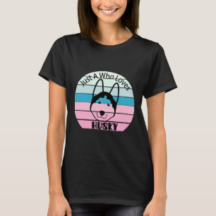 Husky Snow Dog T-Shirt