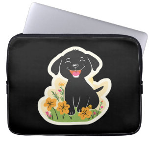 Husky Spirit Watercolor Majesty Laptop Sleeve