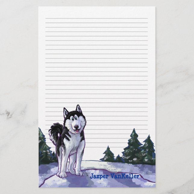 Husky Stationery (Front)