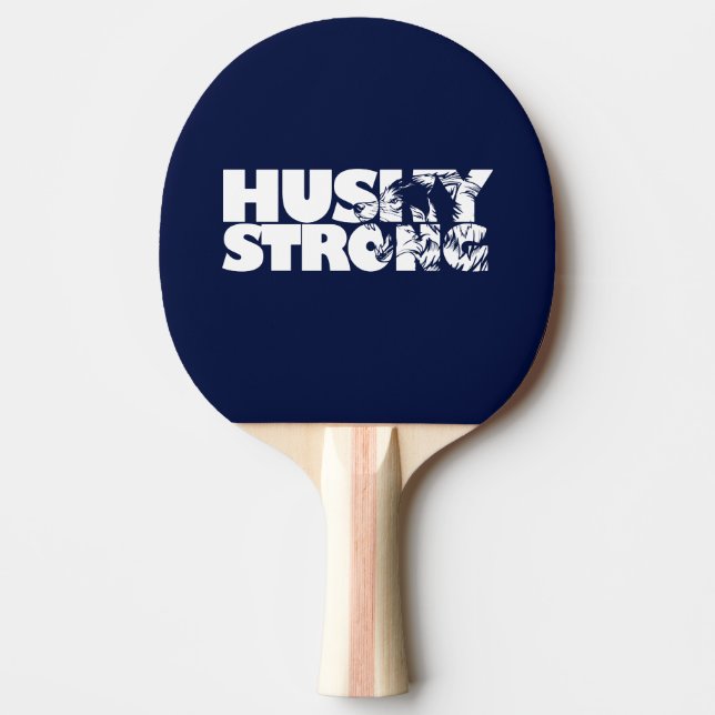 Husky Strong Ping Pong Paddle (Front)