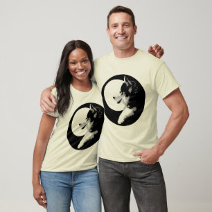 Husky T-Shirt Husky  / Wolf Organic Tee Shirt