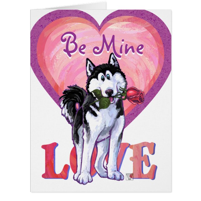 Husky Valentine's Day (Front)