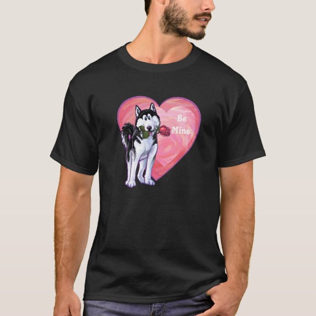 Husky Valentine's Day T-Shirt (Front)