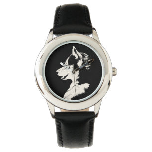 Husky Watch Siberian Husky Malamute Wrist Watch