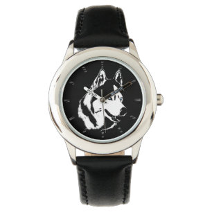 Husky Watch Siberian Husky Malamute Wrist Watch