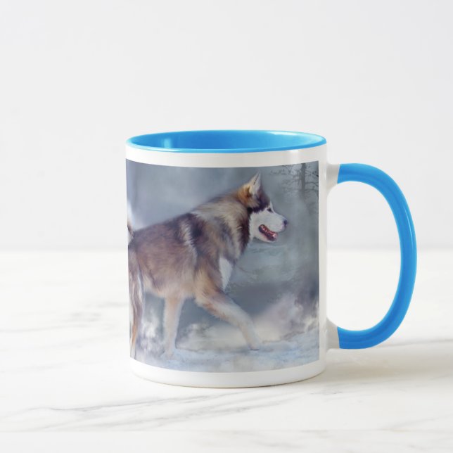 Husky - Winter Spirit Mug (Right)