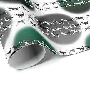 Husky Wrapping Paper Christmas Husky Gift Paper