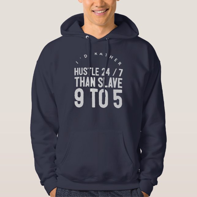 Husle 24/7 hoodie (Front)