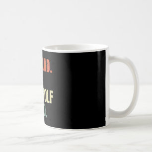 Husnd Dad Disc Golf Legend Funny Vintage Father's Coffee Mug
