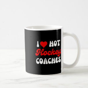 Husnd Wife Coach Valentines I Love Hot Hockey Coac Coffee Mug