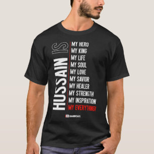 Hussain is my... - Muharram - Imaan Designs Premiu T-Shirt