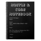 Hustle And Code Notebook