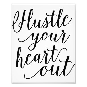 Hustle   Art Print