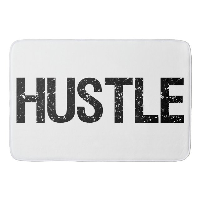 Hustle Bath Mat (Front)