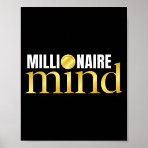 Hustle Boss, Success Money Motivation Millionaire Poster