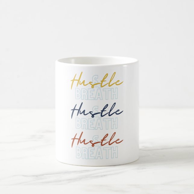 Hustle & Breathe Mug (Center)