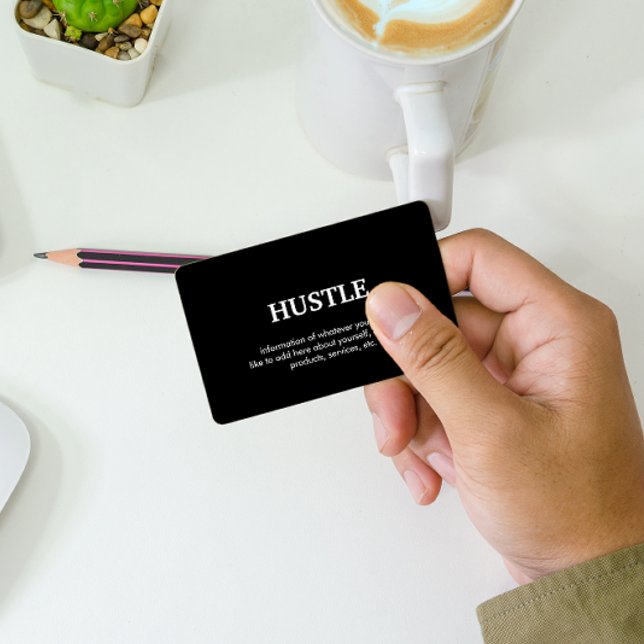 Hustle Business Card (Creator Uploaded)