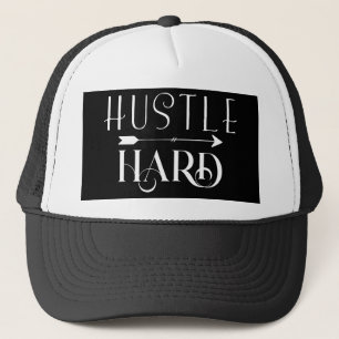 Hustle Hard Motivation Grind Dream Chaser Legacy Trucker Hat