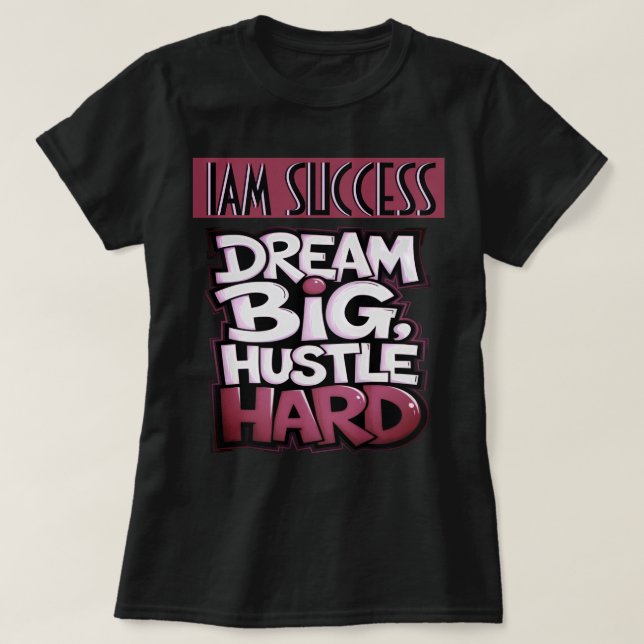 HUSTLE HARD T-Shirt (Design Front)