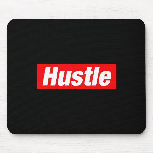 Hustle Hip Hop Rap Rapper Freestyle Break Dance Bb Mouse Pad (Front)