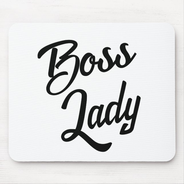 Hustle Inspirational Mouse Pad – Trendy Lettering  (Front)