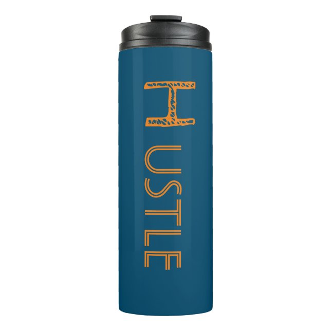 HUSTLE MEN TRAVEL MUG (Front)