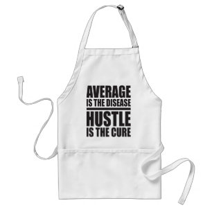 Hustle - Motivational Words Standard Apron