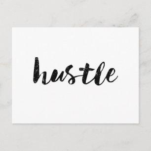Hustle Postcard