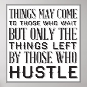 hustle poster