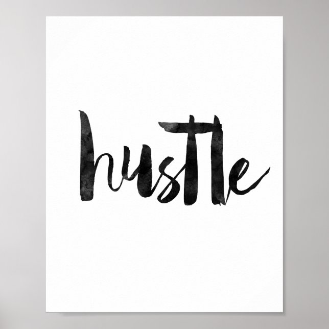 Hustle Poster (Front)