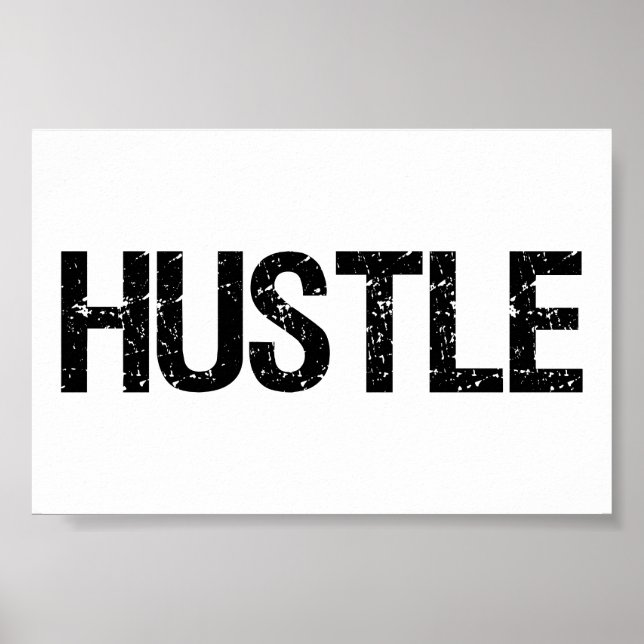 Hustle Poster (Front)