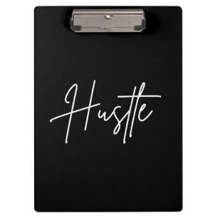 Hustle Script Clipboard – Modern Desk Accessory