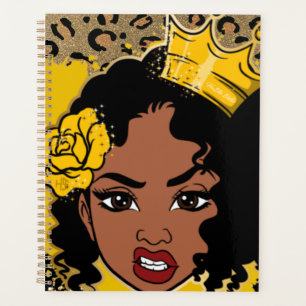 Hustle Skills Birthday Present Sista Queen Merry C Planner