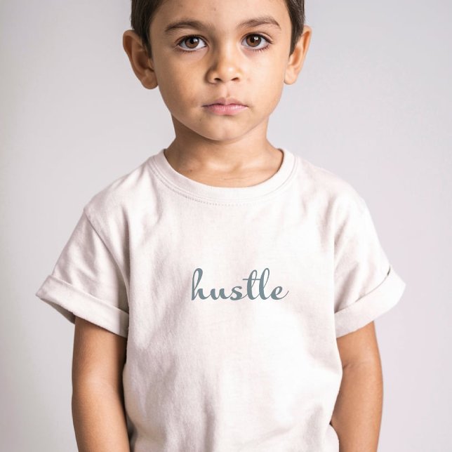 Hustle – Stay Focused, Stay Driven Toddler T-Shirt (Creator Uploaded)